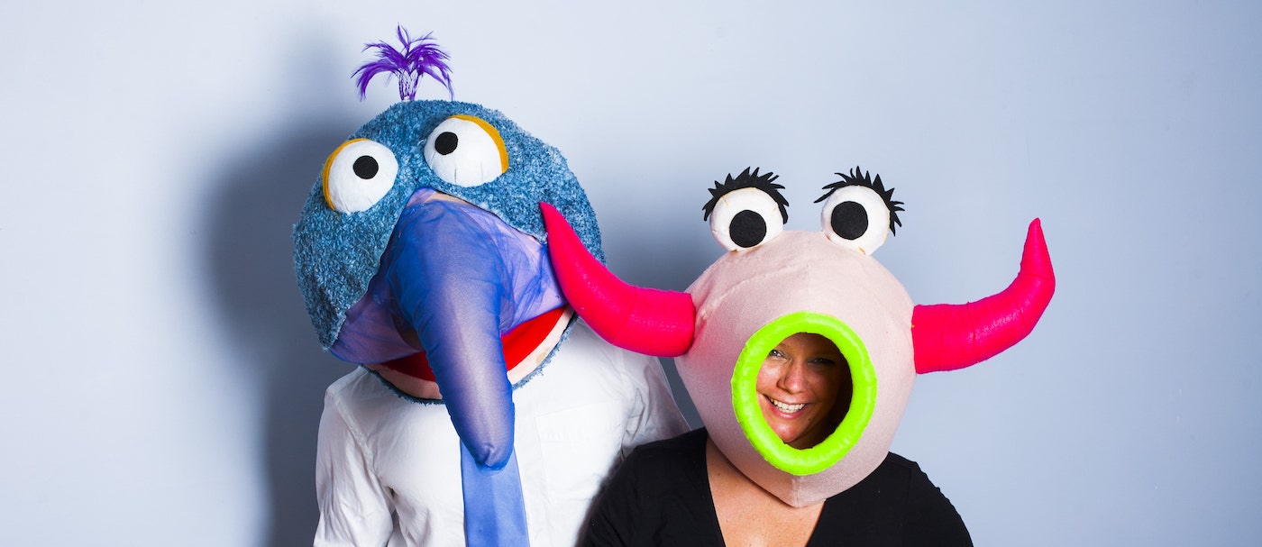 Muppet Heads - Gonzo and Snowth